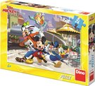 DINO Puzzle 24 dílků Disney Mickey a přátelé skládačka 26x18cm