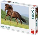DINO Puzzle Kůň na louce foto 500 dílků 47x33cm skládačka v krabici