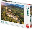DINO Puzzle 500 dílků Oravský hrad Slovensko foto 47x33cm skládačka