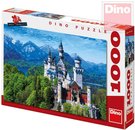 DINO Puzzle 1000 dílků Neuschweinstein 66x47cm skládačka v krabici