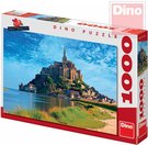 DINO Puzzle 1000 dílků Mont Saint Michel 66x47cm skládačka v krabici