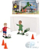 EP Line Shooters set 2 figurky s s bránou + 2 míče s kužely plast 6 druhů