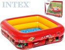 INTEX Bazén 85x85cm nafukovací čtvercový CARS (Auta)