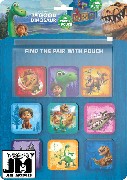 JIRI MODELS Pexeso s kapsou na kartičky Hodný Dinosaurus
