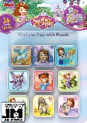 JIRI MODELS Pexeso s kapsou na kartičky Disney Sofie První