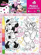JIRI MODELS Omalovánkové puzzle set s voskovkami Disney Minnie Mouse
