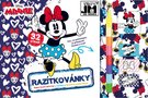 JIRI MODELS Razítkovánky Disney Minnie Mouse kreativní sešit s aktivitami