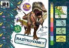 JIRI MODELS Razítkovánky Dinosauři kreativní sešit s aktivitami
