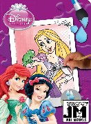 JIRI MODELS Omalovánky vodové A4 Disney Princezny 2