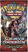 ADC HRA Karty doplňkové Pokémon SM4 Crimson Invasion Booster 10 náhodných karet