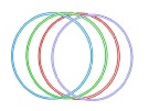 PL Obruč gymnastická 80 cm HULA HOOP velká