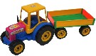 PL Traktor s vlekem FARMER na písek