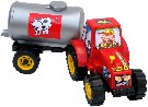 PL Traktor plastový s cisternou na mléko Kravička 3 barvy