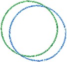 Pl Obruč 70 cm kroucená HULA HOP 6 barev