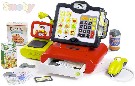 SMOBY Pokladna dětská elektronická set s doplňky LCD display Světlo Zvuk