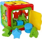 SIMBA ABC Kostka baby vkládačka plastová 15cm pro miminko