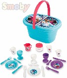 SMOBY Koš piknikový Frozen (Ledové Království) set s nádobím plast