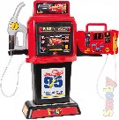 SMOBY Stojan čerpací stanice Auta (Cars 3) 44x110x 51cm na baterie Světlo Zvuk plast