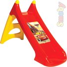 SMOBY Skluzavka baby klouzačka dětská XS 90cm Cars (Auta) s vlhčením