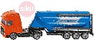 SIKU Auto Volvo FH16 kamion + silo přívěs 1:87 model kov 1792