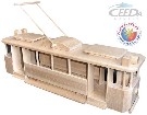 CEEDA DŘEVO Tramvaj *DŘEVĚNÉ HRAČKY*