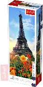 TREFL PUZZLE Foto Eiffelova věž s květinami 300 dílků 16x48cm 175000