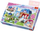 TREFL 3D Skládačka prostorová Zámek 40x31cm Popelka Disney Princess