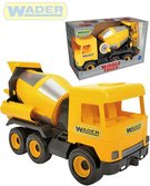 WADER Middle Truck auto domíchávač betonu 38cm žluté plastové 32124
