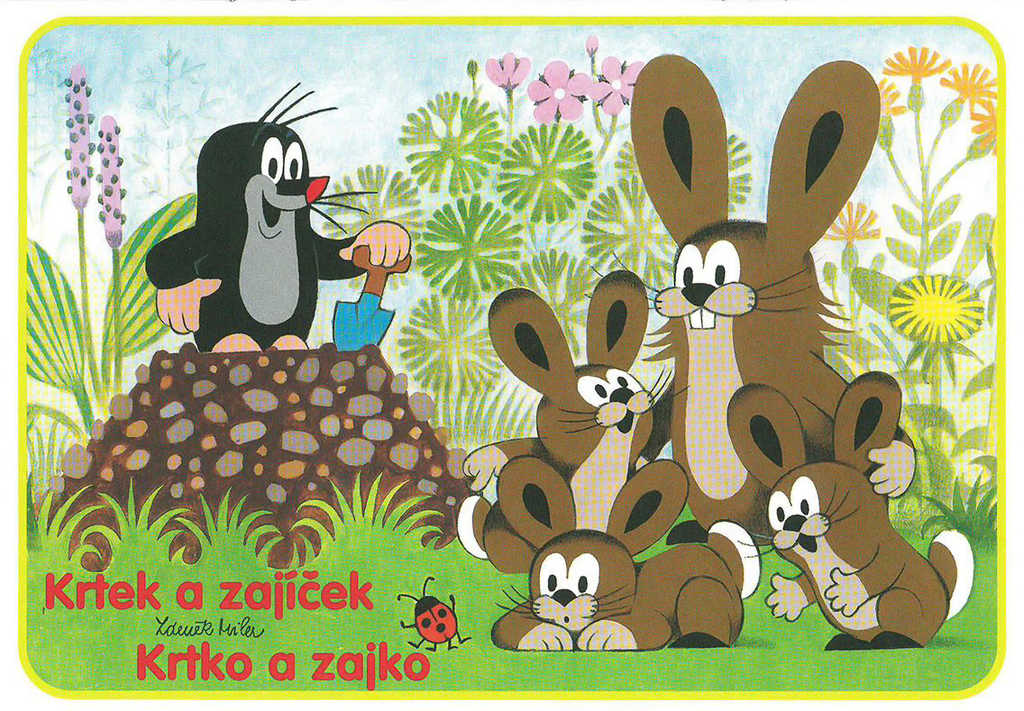 AKIM Omalovánky A5 (Krteček) Krtek a zajíček