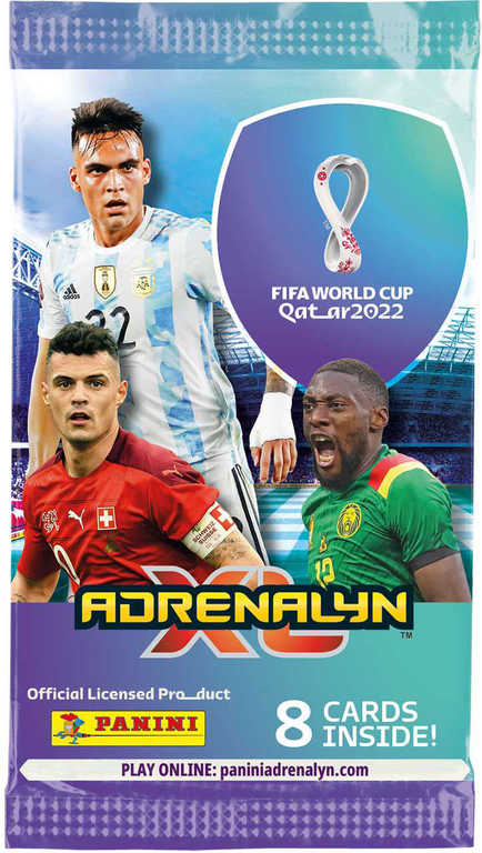 PANINI FIFA WORLD CUP QATAR 2022 Sběratelské karty Adrenalyn XL booster