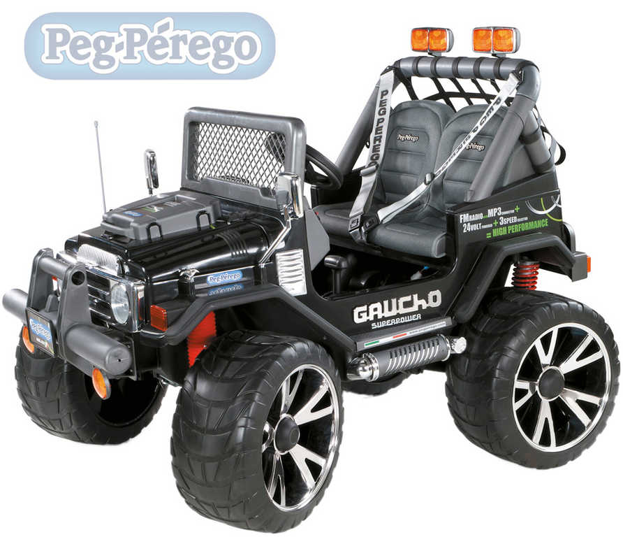 PEG PÉREGO Gaucho super power 24V ELEKTRICKÉ VOZÍTKO pro děti