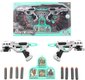 Pistole vesmrn set 2ks + soft pnov nboje na psavku s terem