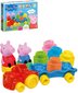 CLEMENTONI CLEMMY Baby vlek hern set s kostkami Peppa Pig