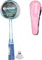 Badminton set 2 plky + mek v pouzde 2 barvy