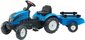 FALK Set baby traktor Landini lapac Modr voztko s klaksonem s valnkem
