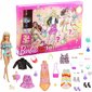 MATTEL BRB Adventn kalend mdn set s panenkou Barbie