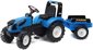 FALK Set traktor Landini serie 7 lapac Modr voztko s valnkem