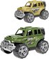 Auto SUV vojensk 35cm army dp velk kola 2 druhy plast