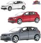WELLY Auto Volkswagen Golf 8 GTI zptn chod kov 3 barvy