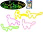 Nramek silikonov barevn Friendz Bandz dinosaui svt ve tm set 6ks
