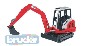 BRUDER 02432 (2432) Minibagr SCHAEFF HR 16