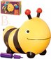 B-TOYS Baby hopsadlo nafukovac melk Bizzi skkadlo set s pumpikou