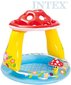 INTEX Baznek se stkou Muchmrka 102x89cm nafukovac brouzdalit 57114