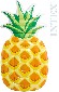 INTEX Lehtko ananas 216x124cm nafukovac matrace na vodu 58761