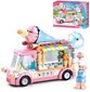 SLUBAN Girls Dream Mobiln zmrzlinov stnek 145 dlk + 1 figurka STAVEBNICE