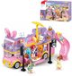 SLUBAN Girls Dream Autobus hudebn karavan 412 dlk + 4 figurky STAVEBNICE