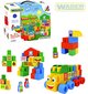 WADER Middle Block baby kostky stedn 33ks plast STAVEBNICE 41581