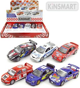 KINSMART Auto model 1:38 Street Fighter kov PB 13cm 6 druh