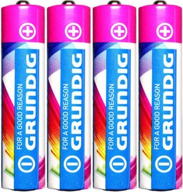 Baterie AAA alkalick mikrotukov LR03 1,5V set 4ks na kart Grundig