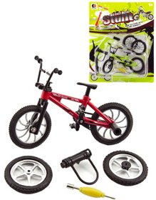 Kolo trikov prstov roubovac 10cm freestyle bike set s doplky 2 barvy kov